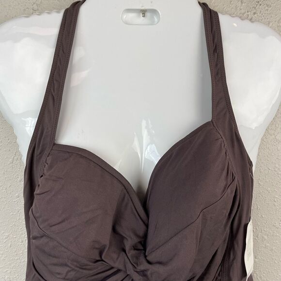 NWT La Blanca by Rob Beattie Tankini Top Size 14 - Picture 2 of 5